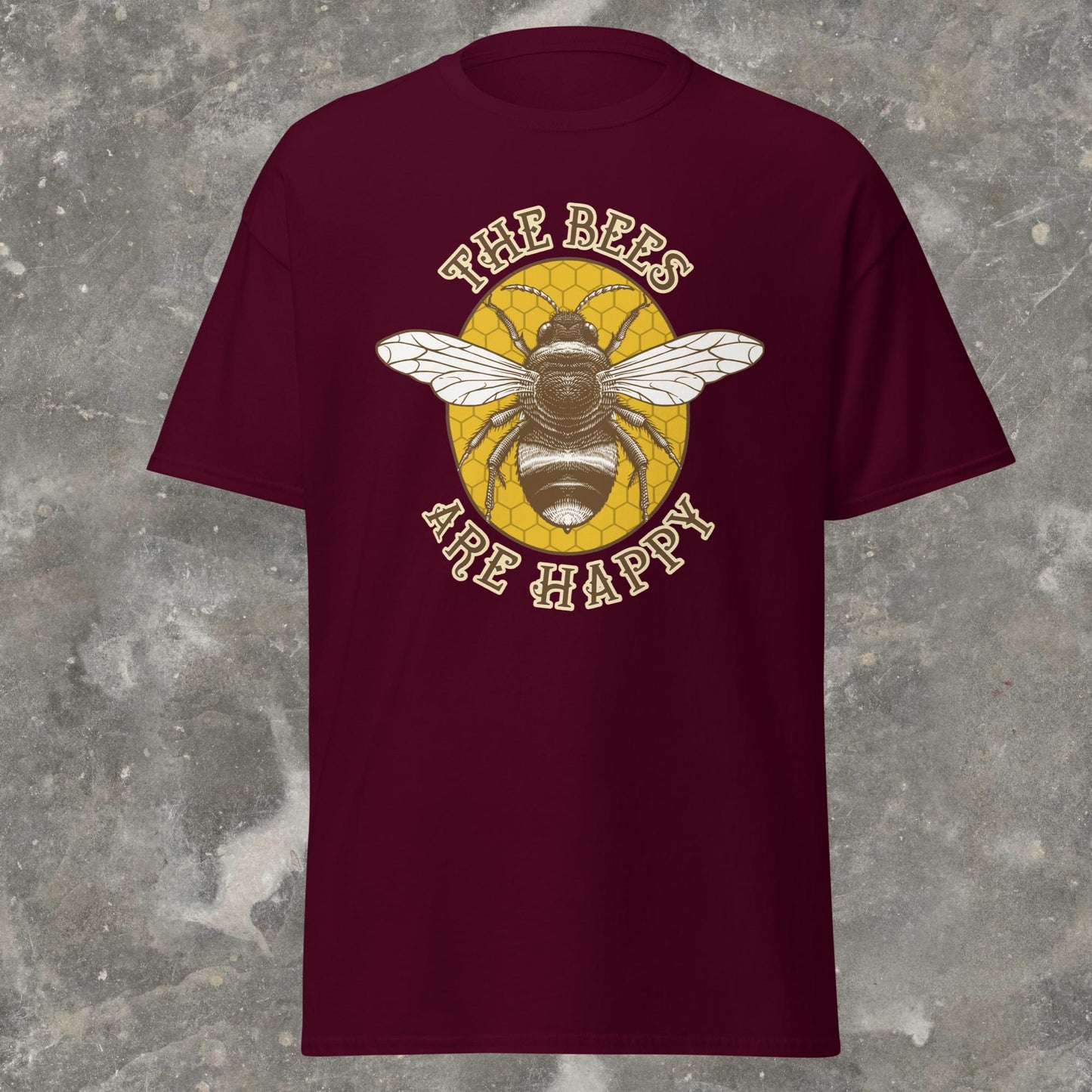 The Bees Are Happy Valheim Men's classic tee