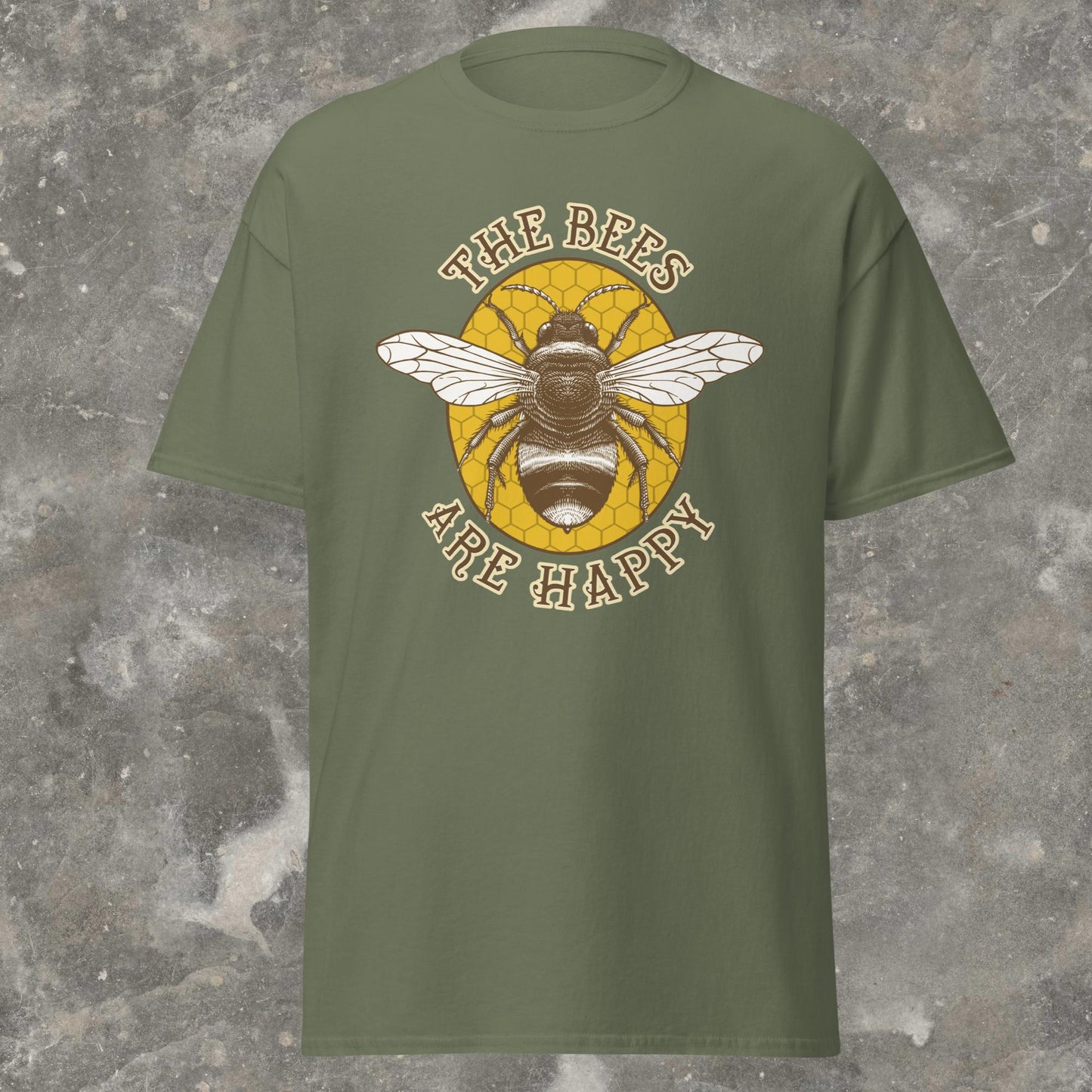 The Bees Are Happy Valheim Men's classic tee