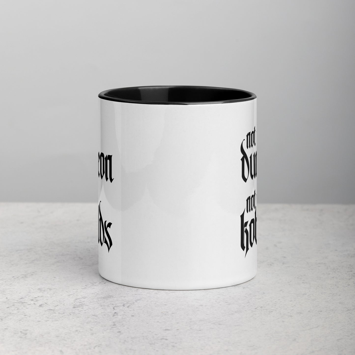 Not My Dungeon, Not My Kobolds TTRPG Dungeonmaster Gift Coffee Mug