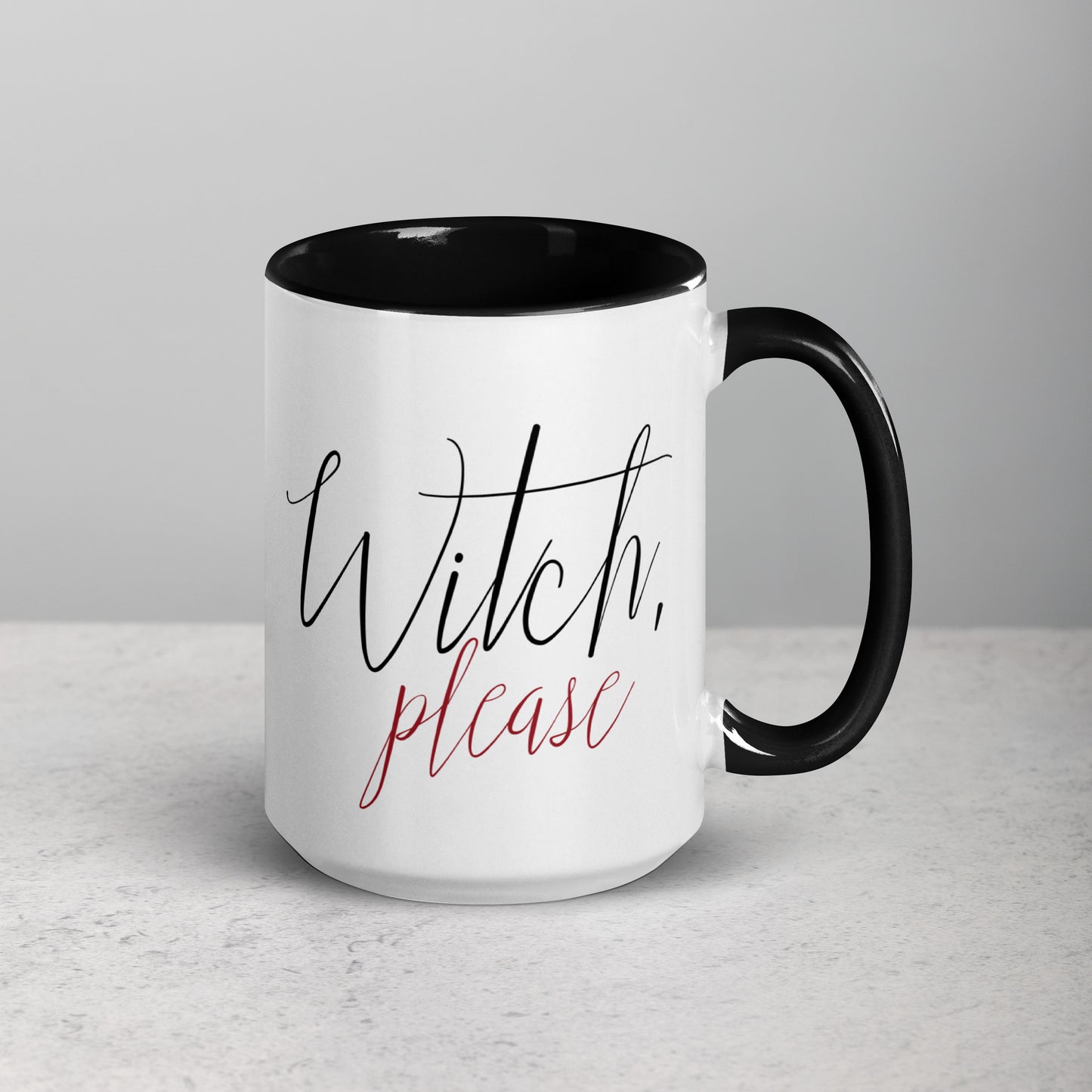 Witch, Please Forest Witchy Spooky Season Winter Snowy Ethereal Coffee Mug
