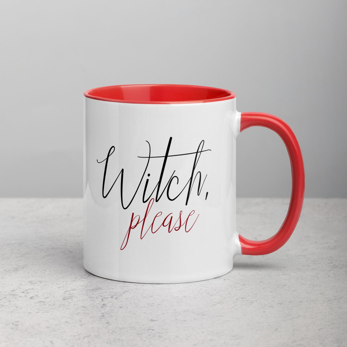 Witch, Please Forest Witchy Spooky Season Winter Snowy Ethereal Coffee Mug