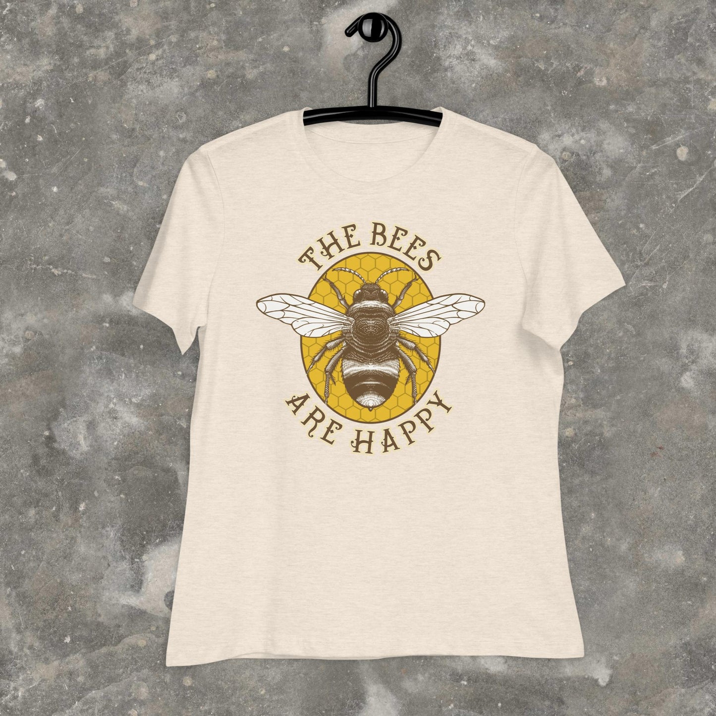 Women's The Bees Are Happy Relaxed T-Shirt