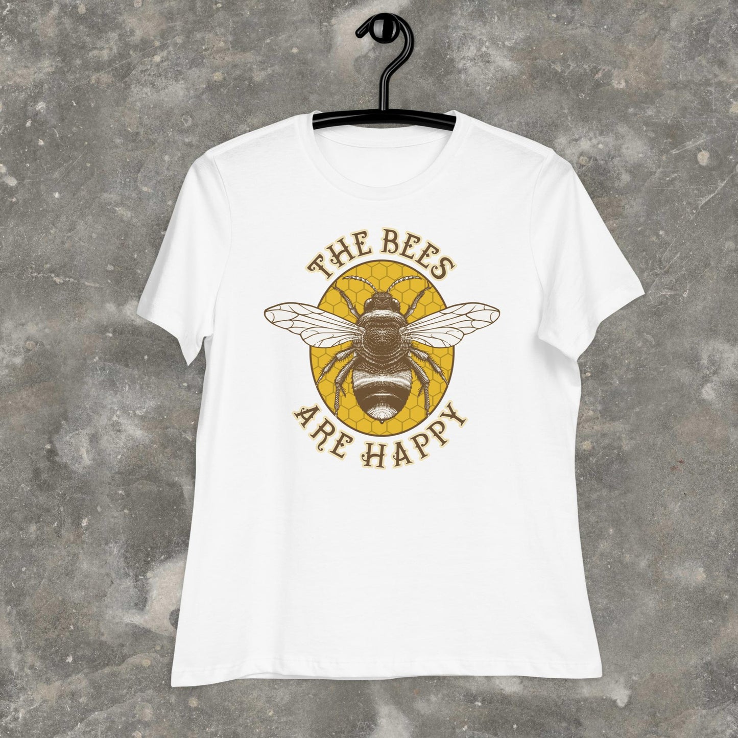 Women's The Bees Are Happy Relaxed T-Shirt