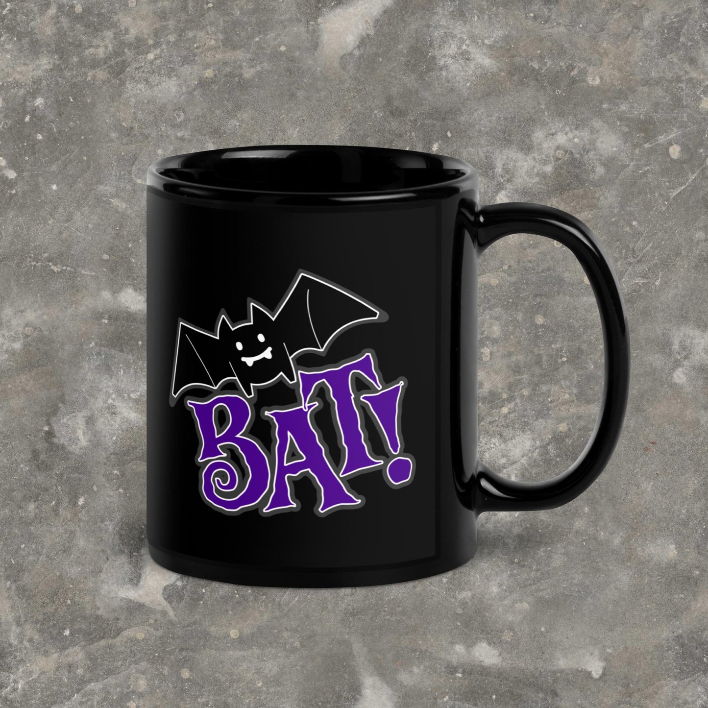 BAT! WWDITS What We Do in the Shadows Fanart Black Glossy Mug