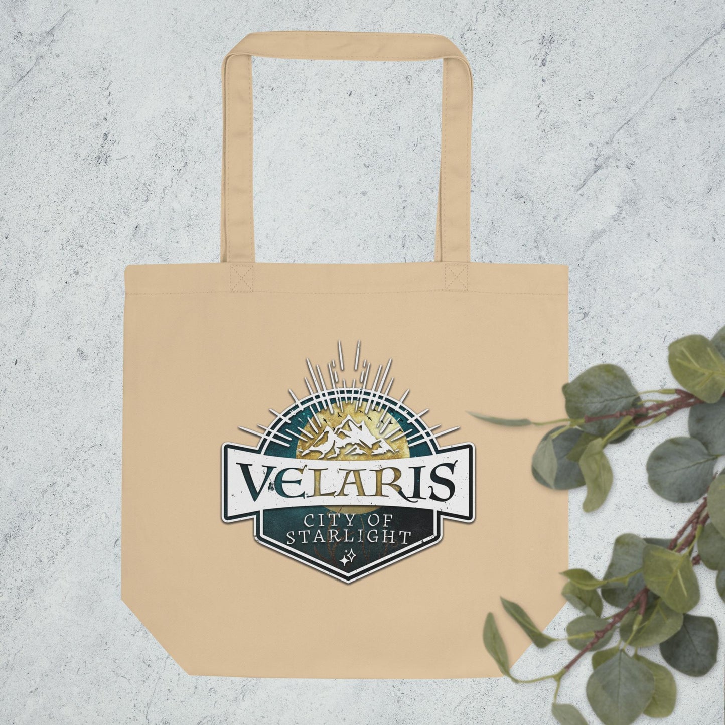Velaris Night Court of Thorns and Roses Knitting Crochet Yarn/Project Tote Bag