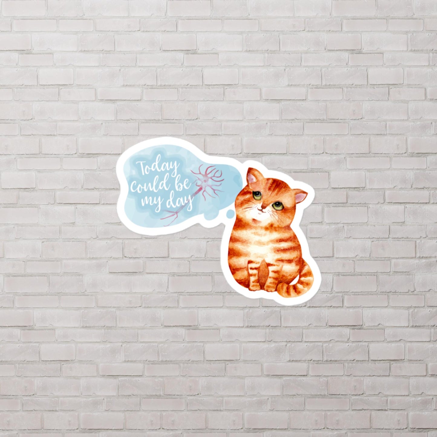 Orange Kitty's Dream Stickers
