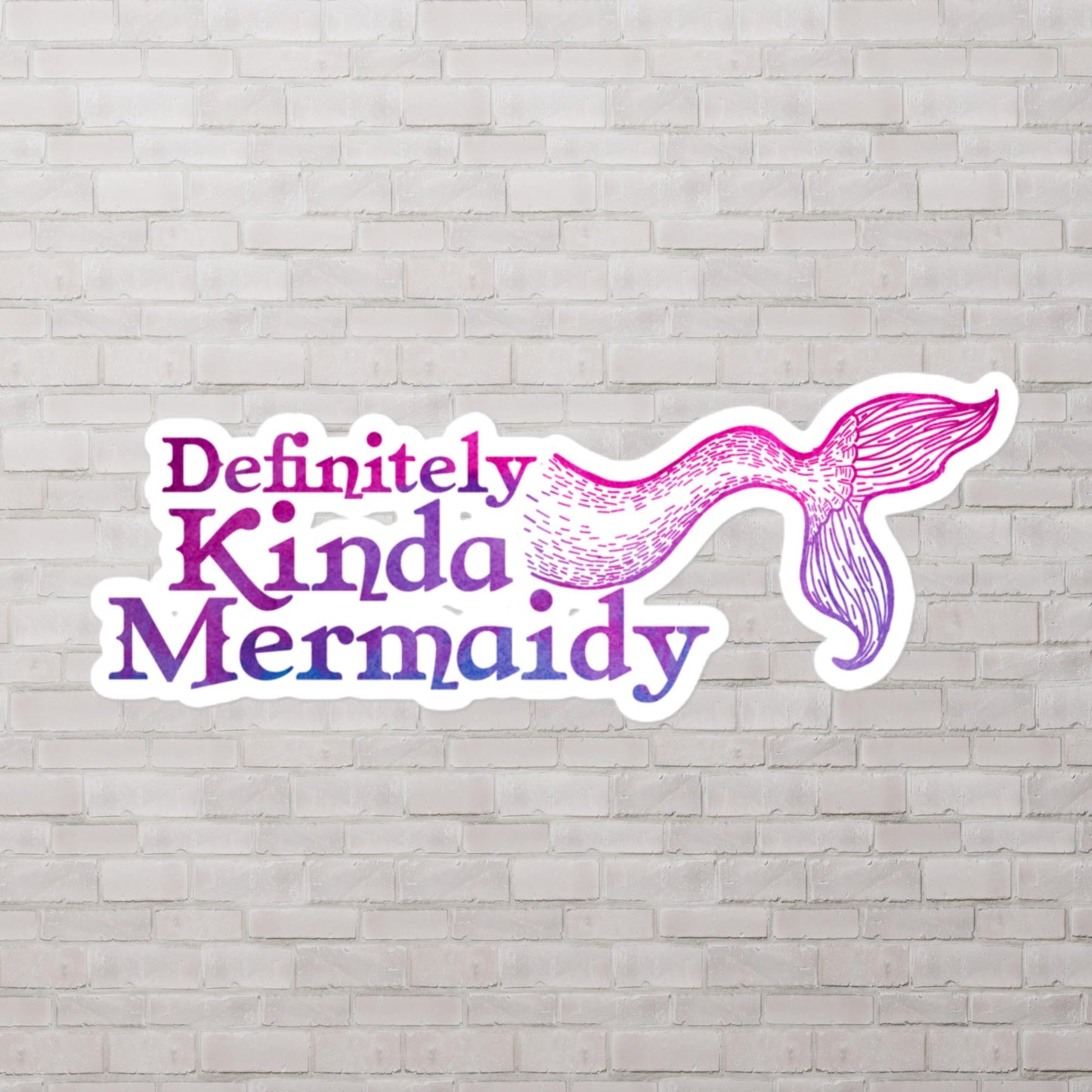 Definitely Kinda Mermaidy OFMD Our Flag Means Death stickers