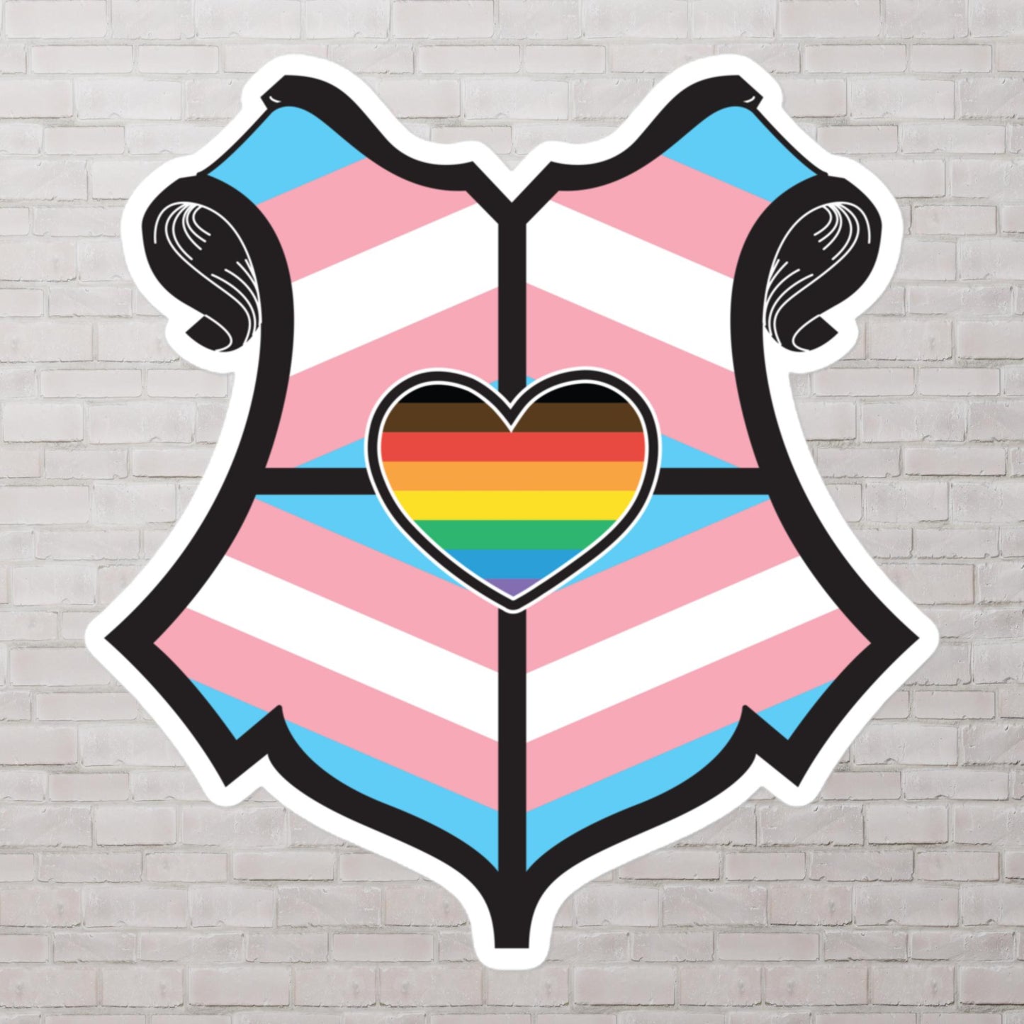 Wizards for Trans Rights House Shield stickers