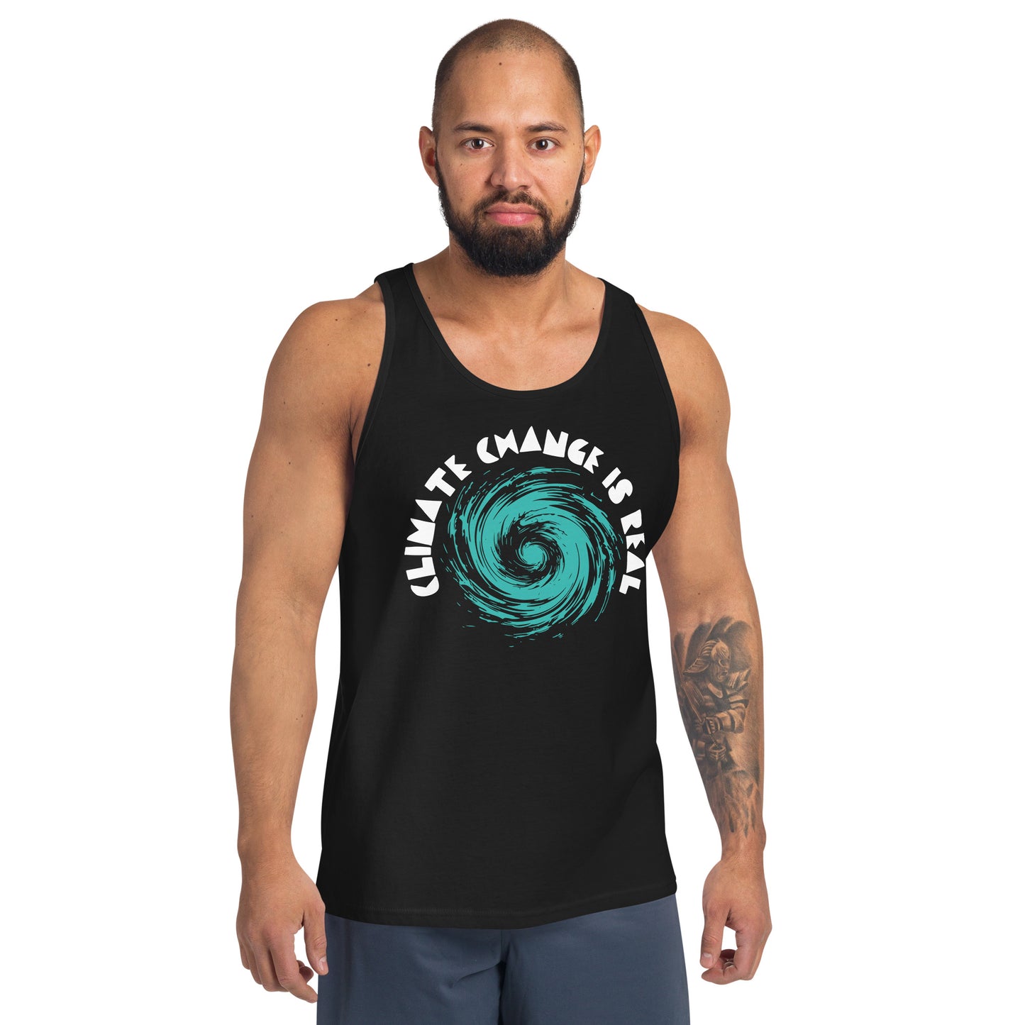 Climate Change is Real Trust Science Pro-Science Hurricane Season Unisex Tank Top