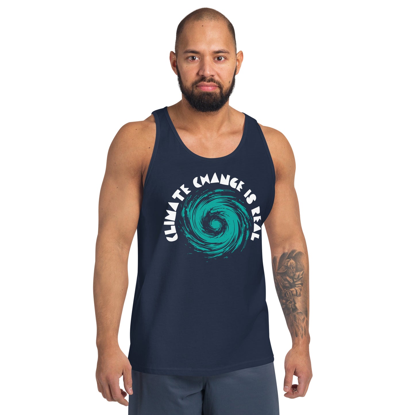 Climate Change is Real Trust Science Pro-Science Hurricane Season Unisex Tank Top