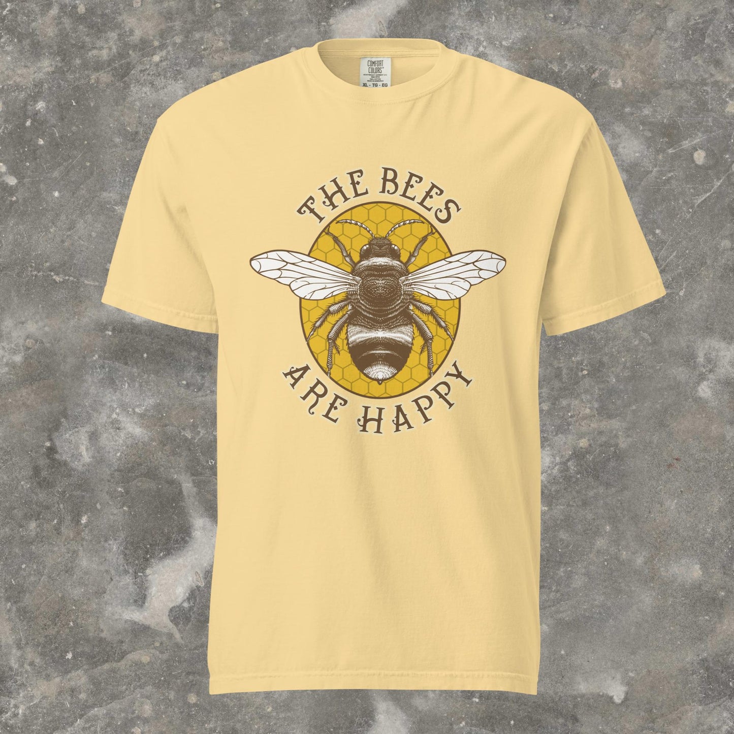 Unisex The Bees Are Happy Valheim Heavyweight T-shirt