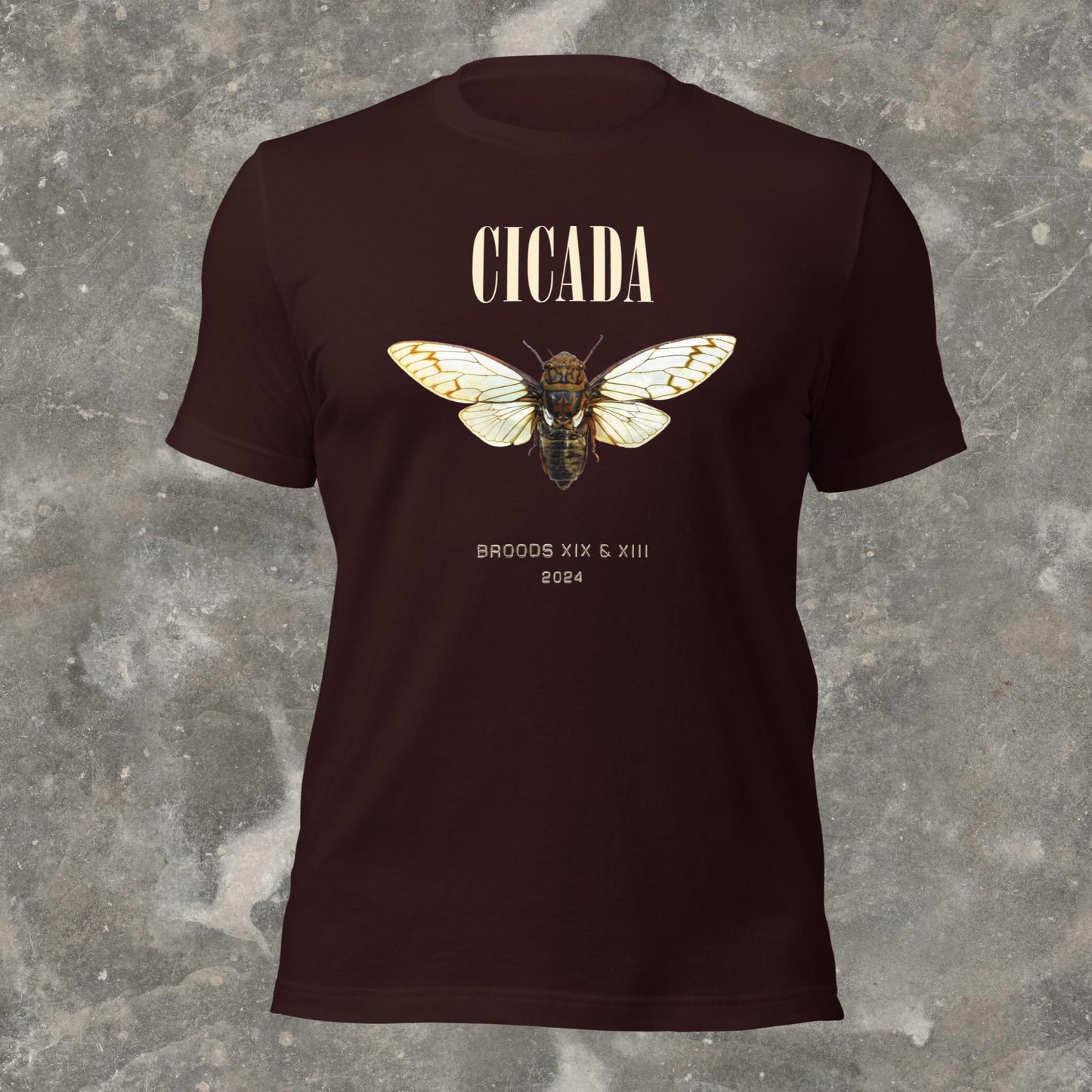 Unisex Cicada Invasion 2024 Nirvana Parody Shirt (Dark)