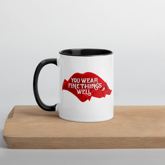You Wear Fine Things Well OFMD Fanart Our Flag Means Death Mug