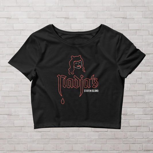 Nadja's Vampire Night Club WWDITS What We Do in the Shadows Femme Fit Crop Top