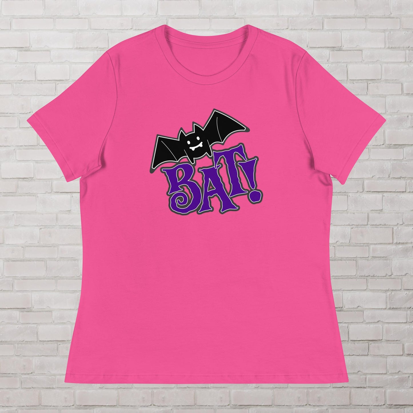 BAT! What We Do in the Shadows WWDITS Femme Fit Relaxed T-Shirt
